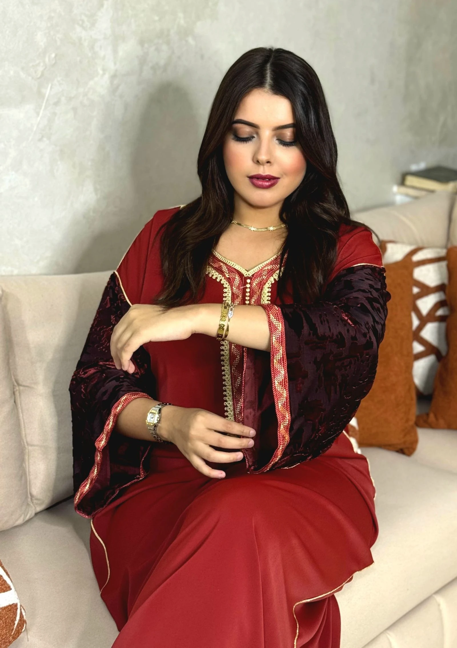 Caftan manches en tlija – photo 2